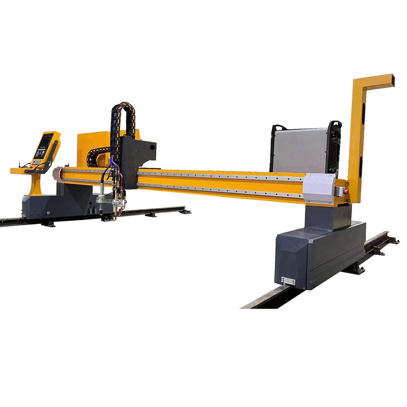 استپر موتور 100a Gantry Cnc دستگاه برش پلاسما برای فلز ورق فولادی ضد زنگ