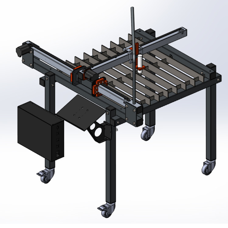 میز برش فلز SNR CNC 1.2 متر برش پلاسما کوچک CNC برای ضد زنگ